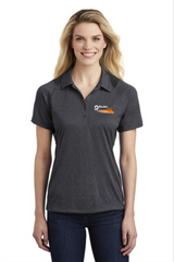 Border Tire Ladies' Heather Colorblock Performance Polo