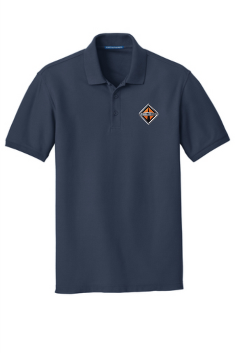 Border International Diamond Logo Tall Classic Pique Polo