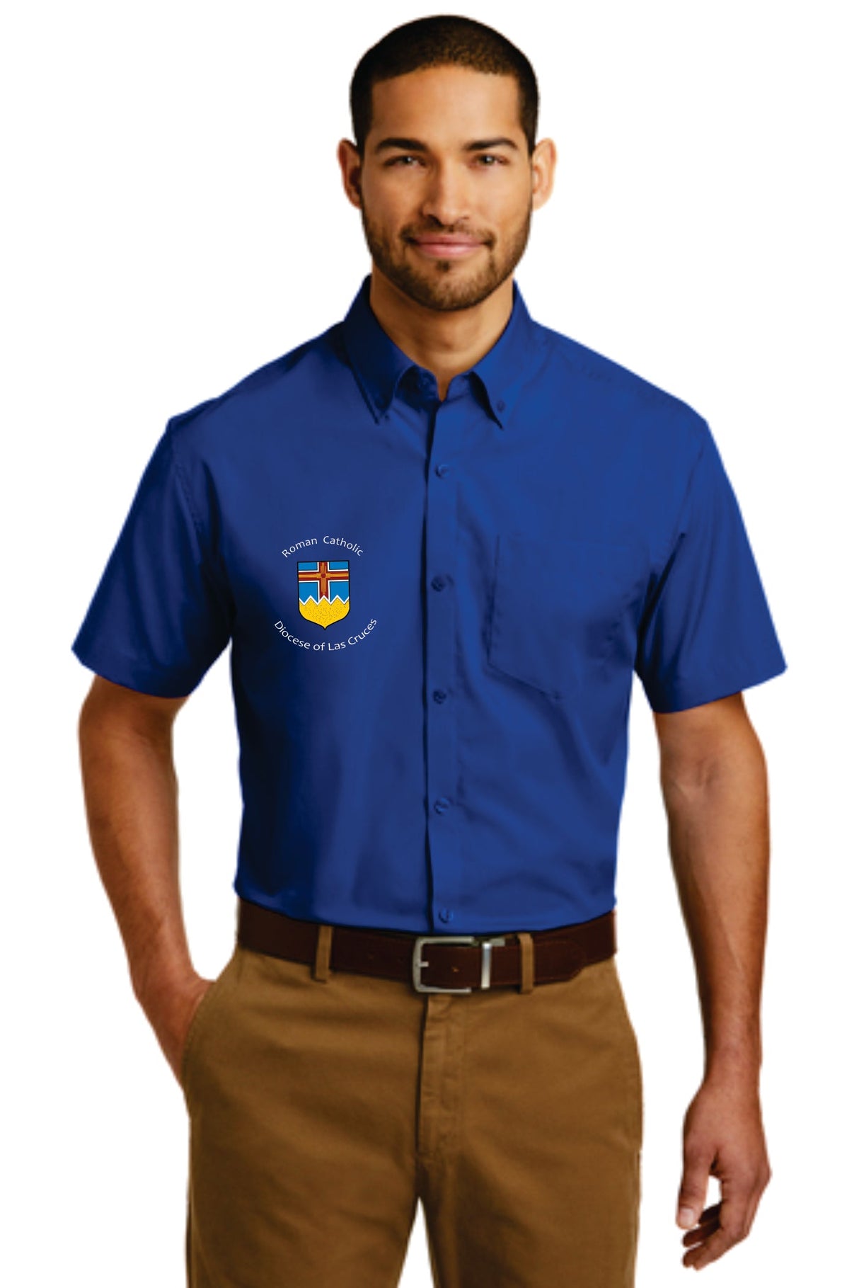 Diocese LC Short-Sleeve Men's Poplin Shirt
