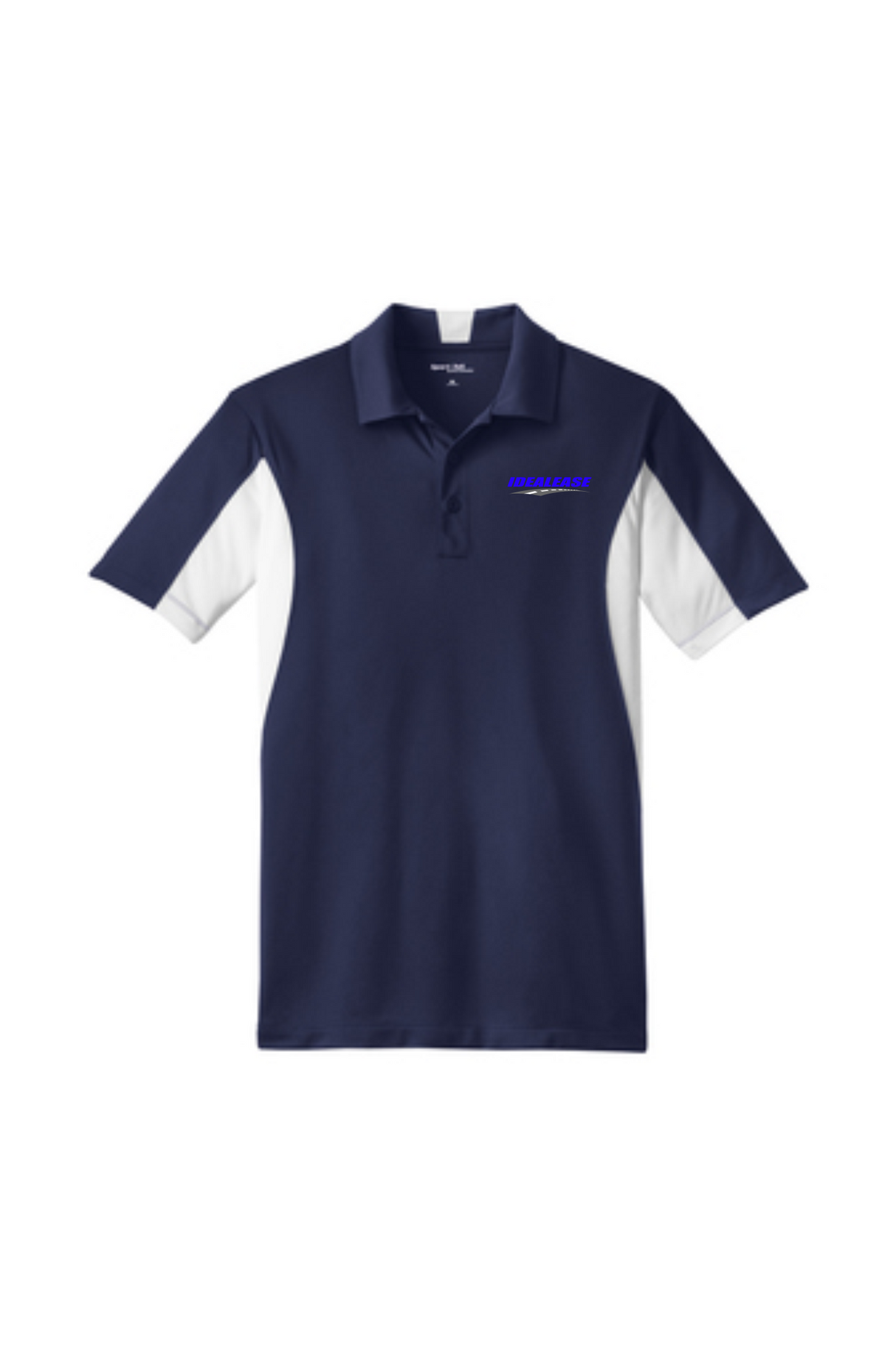 Idealease Official Uniform Side Blocked Micropique Performance Polo